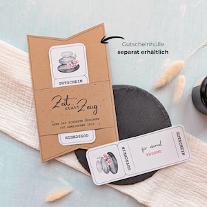 Plantilla de impresión de cupón para baño termal