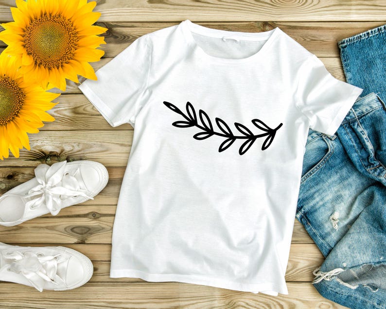 Leaves SVG Bundle: Hand Drawn Leaf Clipart, Cut Files (digital Download ...