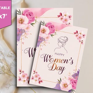 Biglietto d'auguri per la giornata internazionale della donna, biglietto d'auguri per la giornata della donna, biglietto d'auguri per la giornata della donna, biglietto femminista, biglietto digitale per celebrare le donne forti