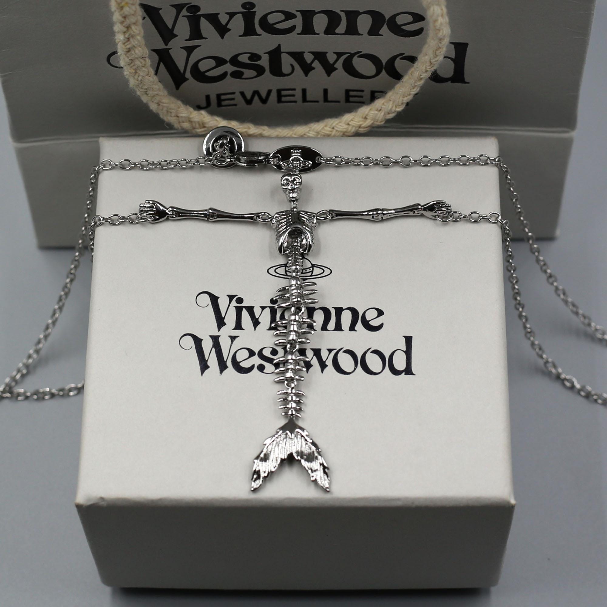 Vivienne Westwood Necklace Bone - Etsy UK