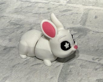 Flexi Bunny: Articulated 3D Printed Fidget Toy