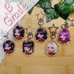 IVE Acrylic Keychain Phone charm | K-Pop FAN MERCH | Limited Quantity