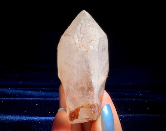 SÄLLSYNT Snöros Lemurisk Kvarts-Vit Drömcoatkvarts, Druzykvarts, Maria Magdalena, Gudomlig Feminin och Kärlek, Hjärtkristallenergi