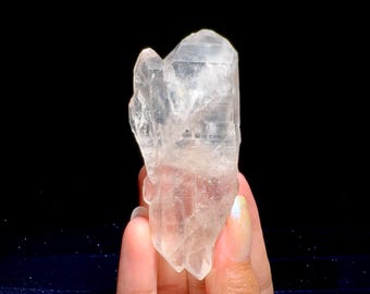 Brasiliansk Fadenkvarts med speglande hematit och rutilkristalliserad motståndskraft, ljustråd, änglalik ljusenergi