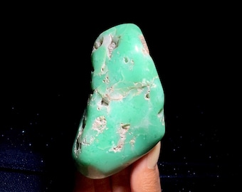 Kazakstan Krysopras Palmsten, Kristall av stillhet och förnyelse, Dammenergi, Inre frid, Jord- och vattenelement