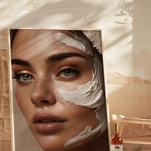 Beauty Treatment Room Poster Skin Poster Medspa Facial Room Decor Facialist Poster Esthetician Poster Esthetician Decor Beauty Salon Decor