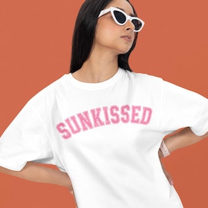 Camiseta Sunkissed, camiseta de artista de bronceado en aerosol, camiseta de salón de bronceado, camiseta de bronceado en aerosol, camiseta de bronceado artificial para mujer, técnico de bronceado en aerosol, bronceado artificial