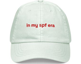 In meinem SPF Era Cap Dermatologen Kosmetikerin Geschenke Hot Girl Walk Hut Teen Girl Geschenk SPF Dad Hut für Hautpflege-Liebhaber Tragen Sonnenschutz Geschenk