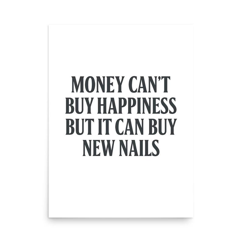 Nail Studio Poster Nail Salon Wall Art Nail Artist Gift Ideas