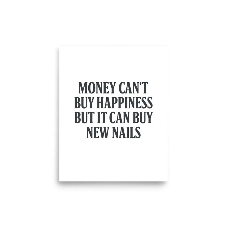 Nail Studio Poster Nail Salon Wall Art Nail Artist Gift Ideas