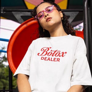 Botox Dealer T-Shirt Aesthetic Nurse T-Shirt Botox Nurse Shirt Aesthetic Injector Nurse Shirt Medspa Staff Shirt Medical Gift Medspa Beauty