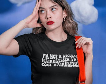 Camiseta "Cabeleireiro Descolado" - Presente Divertido para Cabeleireiro