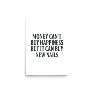 Nail Studio Poster Nail Salon Wall Art Nail Artist Gift Ideas