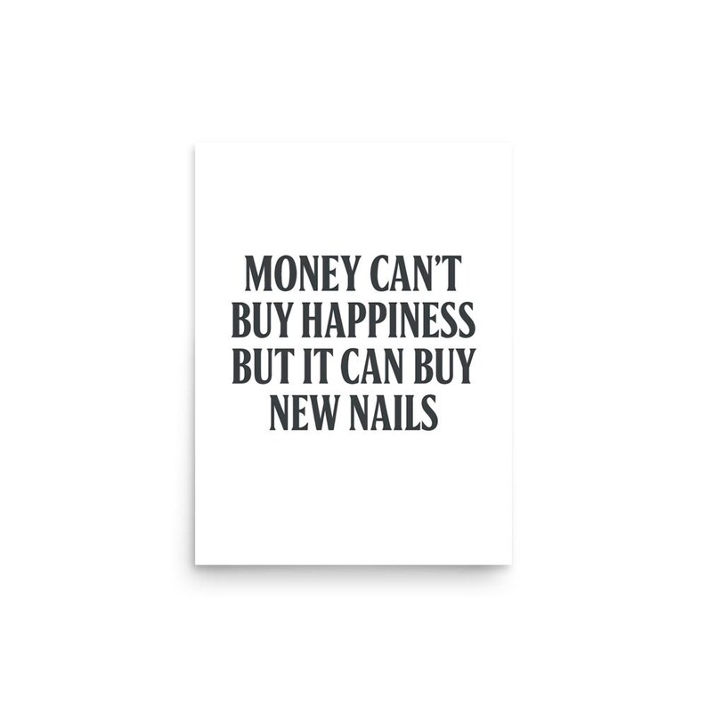 Nail Studio Poster Nail Salon Wall Art Nail Artist Gift Ideas