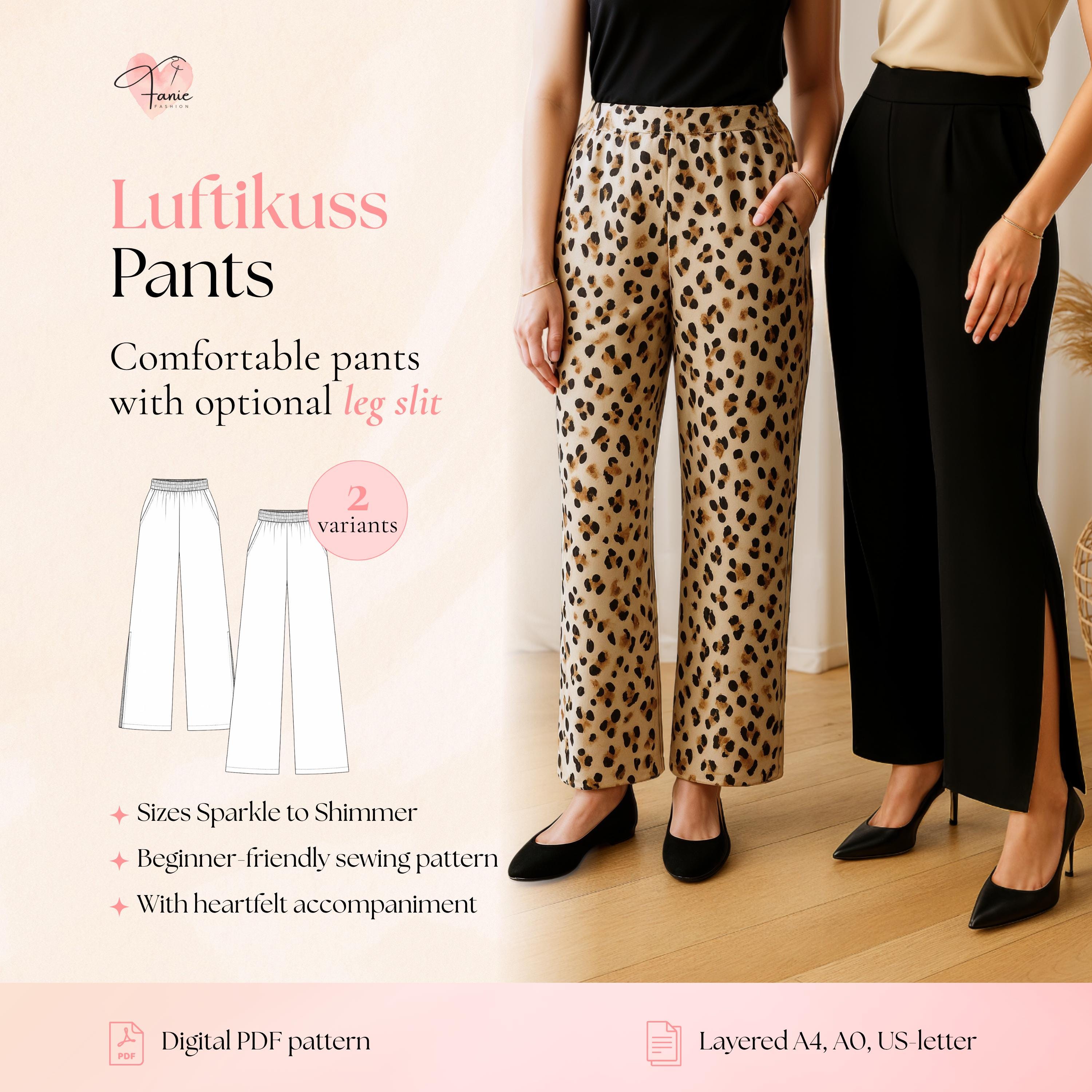 Pantalones con abertura en la pierna México