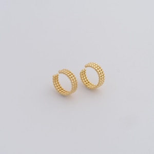 Gold Non Piercing Cartilage Clip Earrings,18K Gold Filled Cuff Earrings,Valentine Gift·Engagement Gift·Perfect Gifts for Her/Him