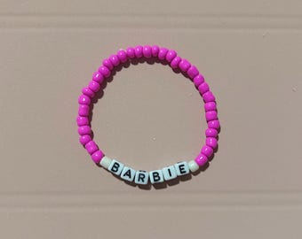 Beaded Barbie bracelet | Handmade Jewelry | Barbie jewelry | Barbie | Bulk bracelets