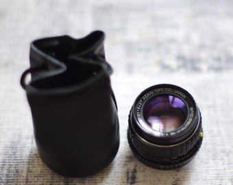Vintage Pentax 50mm f/1.4 Lens – Classic Japanese Manual Focus Camera Lens