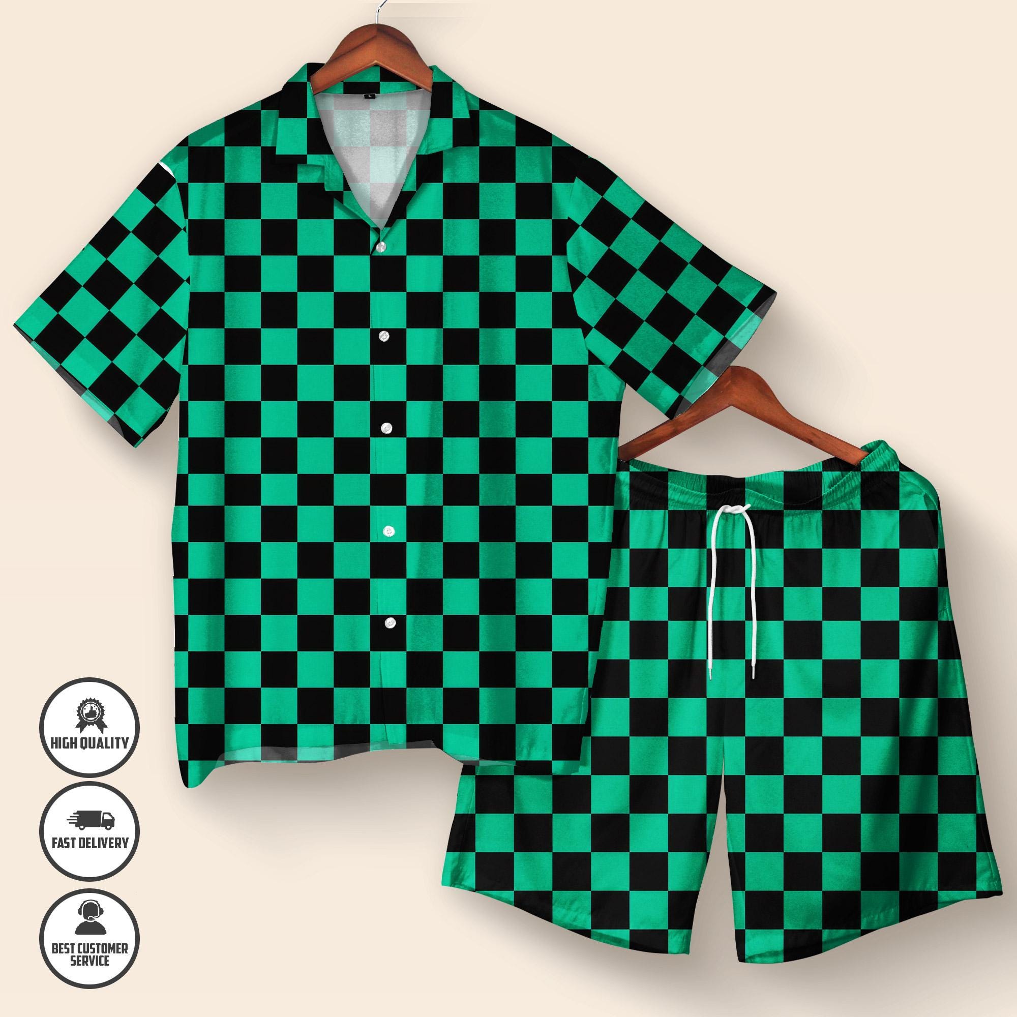 Mens Anime Hawaiian Shirt - Etsy