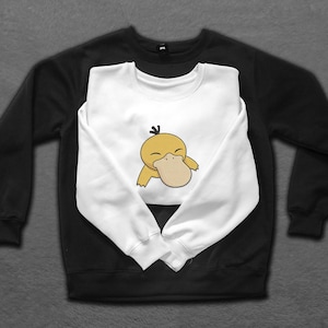 Psyduck Embroidered Adventure Embroidered Sweatshirt Gift