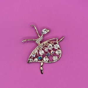 Ballerina Brooch, Ballet Dancing Brooch