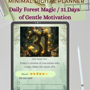 Gnome Magic Planner Set A5 | 31-Day Calendar + Weekly & Daily Pages | Fantasy Journal PDF Download