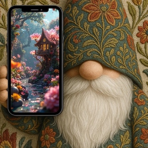 Magical Treehouse Phone Wallpapers – 8 Fantasy Floral Backgrounds for iPhone & Android