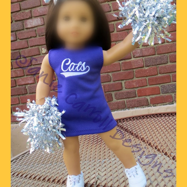 Cheer 'n Play Ezy Pattern for 18" doll such as the American favorite