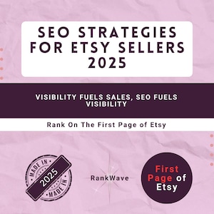 Etsy SEO Guide 2025: Seller Handbook to Increase Sales (Digital Download)