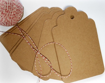 Extra Large Kraft Tags 75 ct.