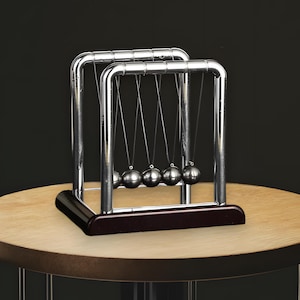 Magnetisches Newton&#39;s Cradle Schreibtischspielzeug Duplikat - Perpetuum Mobile Pendel, Schwebeverzierung für Home Office Dekor, Einzigartige Geschenkidee