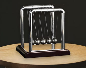Magnetic Newton's Cradle – Perpetual Motion Desk Toy Levitation