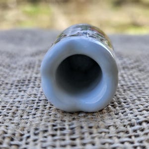 Easter Funny Design Candle Holder Nest of Colorful Eggs Miniature Made in West Germany bild 14