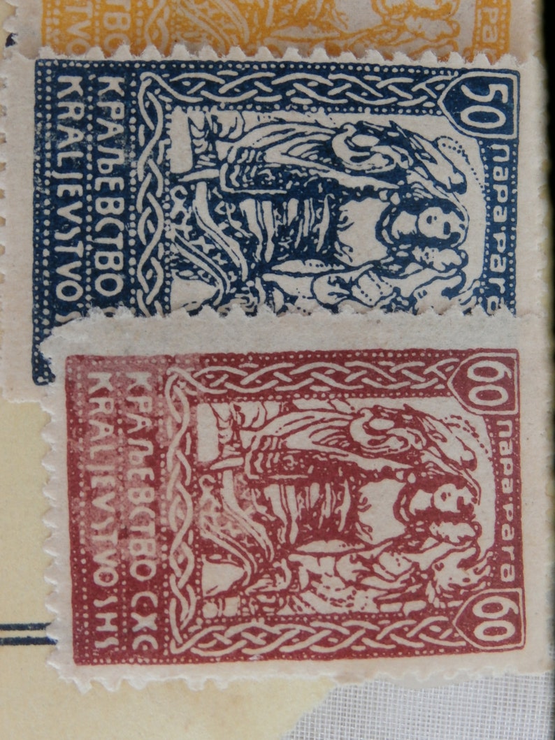 A Collection of 5 Different 1930s Era Colorful Napa Para Etsy