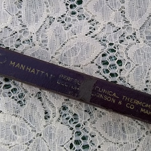 Empty Box, Older Vintage B - D Manhattan Perpetual Thermometer Box, Medical Collectible