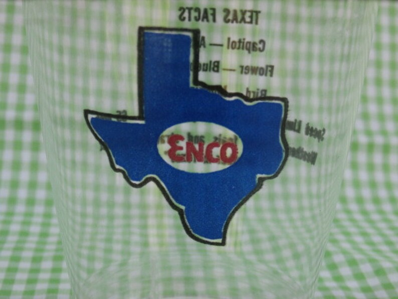 Vintage Enco Texas Disposable Plastic Cup Exxon Humble Oil Esso ...
