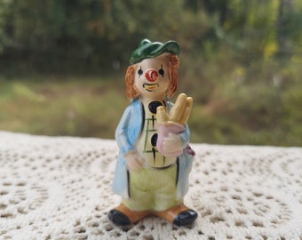 Cute Vintage Clown Figurine 1984 Enesco