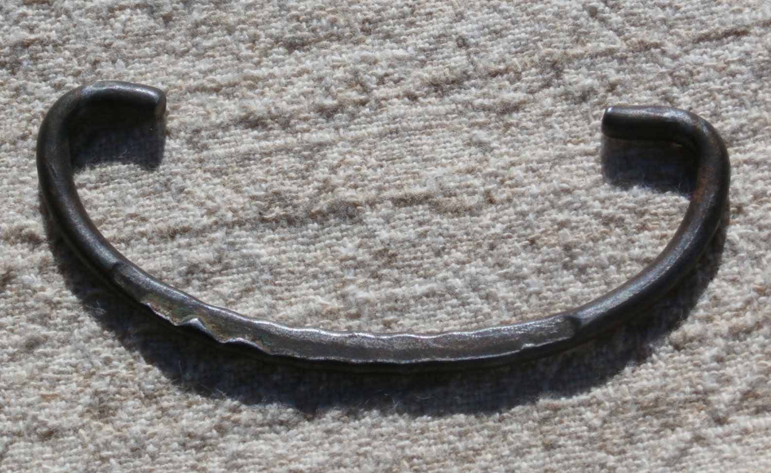 Antique Iron Drawer Pull Handle Indented Design Victorian Etsy