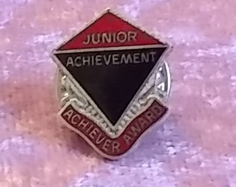 Vintage Sterling Silver Junior Achievement Achievers Award Pin