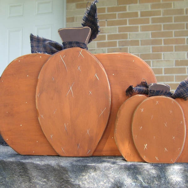 FALL Pumpkins , Fall Decor , Shelf Sitter Pumpkins , Thanksgiving Decor , Pumpkins Pumpkins , Wood Sign , Primitive Rustic , Halloween