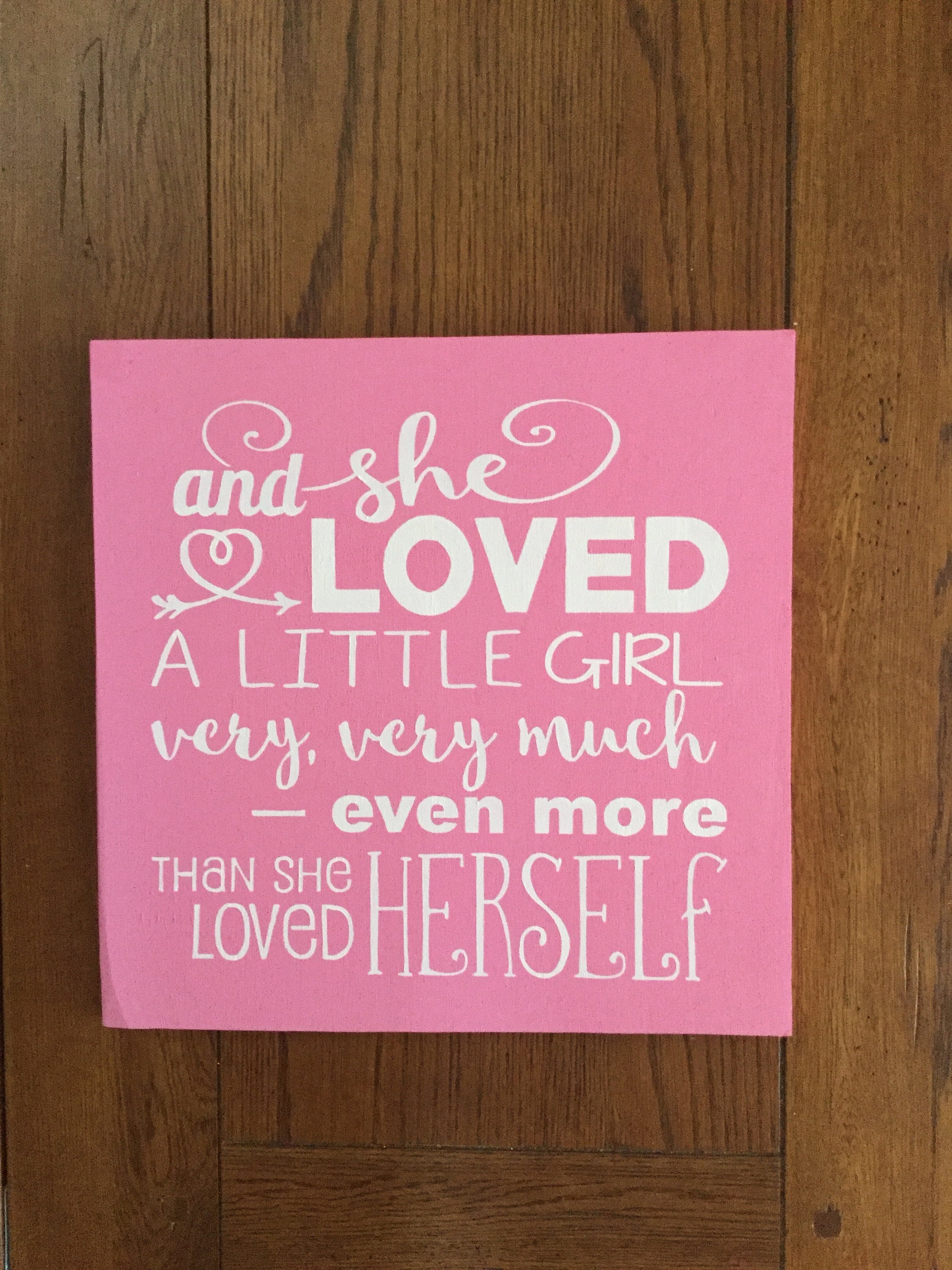 And She Loved A Little Girl Very Very Much Even More Than And She Loved A Little Girl Very Very Much Even More Than