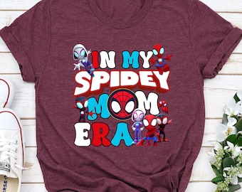 Spidey Mom Era Shirt, Disney Spider Mama Tee, Mother's Day Gift