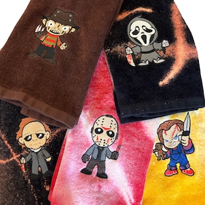 Essuie-mains Little Horrors : décoration effrayante pour la cuisine et la salle de bain