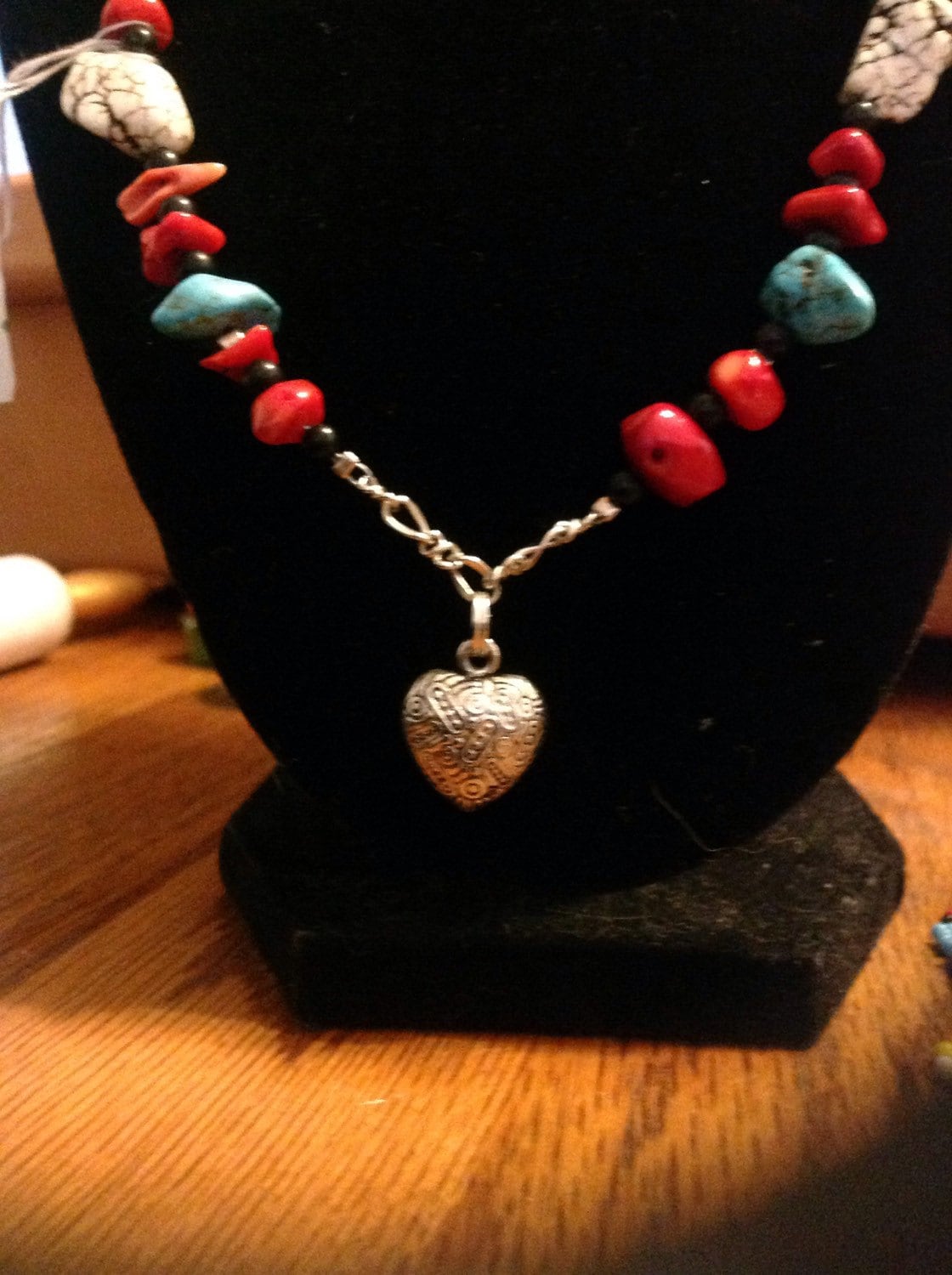 Genuine Dry Creek Mine Turquoise Nugget Necklace Etsy