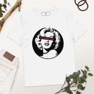C&#39;est la vie Marilyn cotton t-shirt