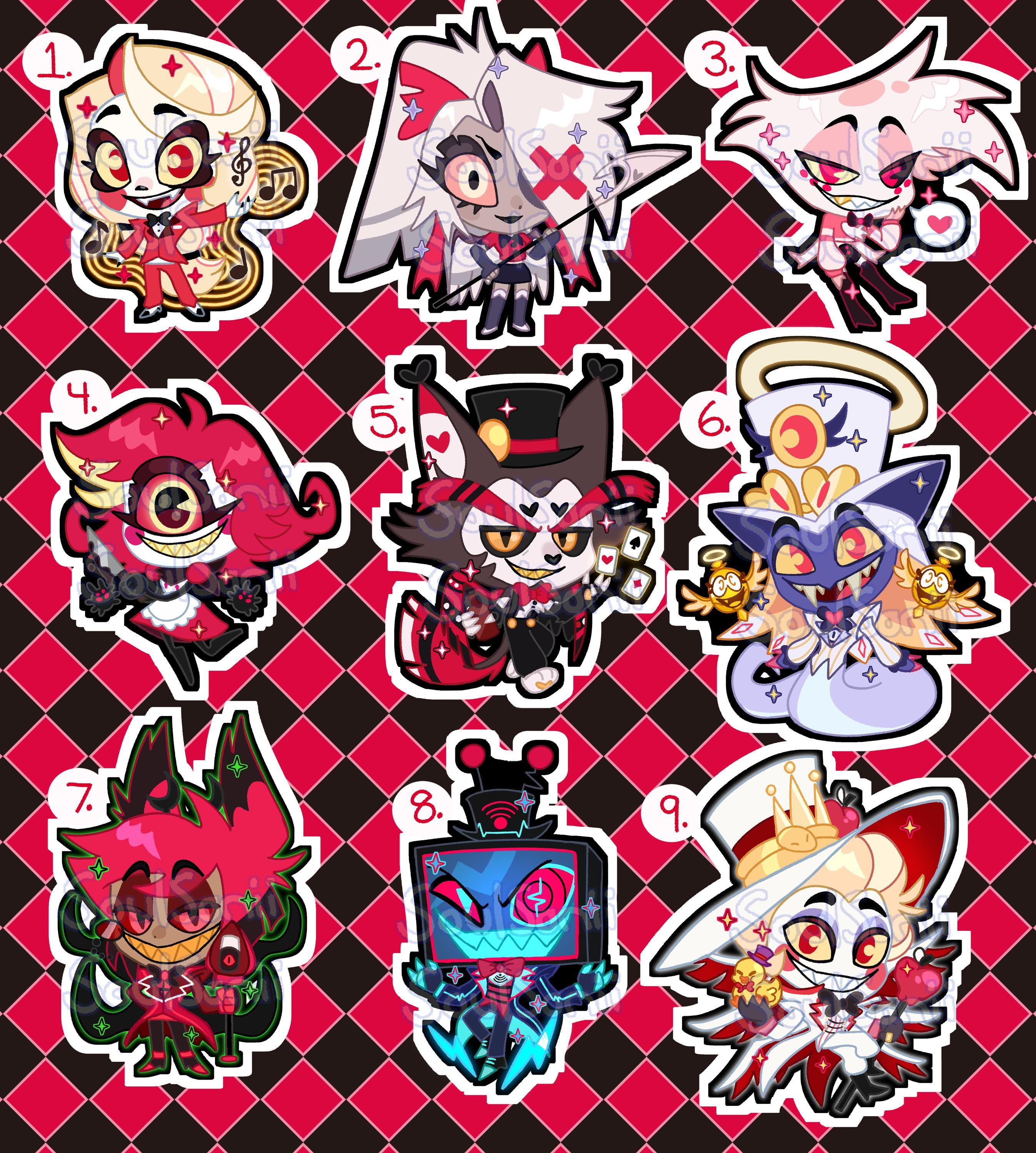 Nifty Hazbin Hotel Pin - Etsy