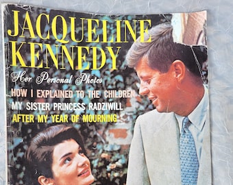 Jacqueline Kennedy Her Personal Photos Magazine 1964 Vintage