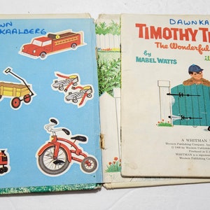 Vintage Childrens Books Timothy Tinker The Three Little Pigs I Know What a Farm Is image 3