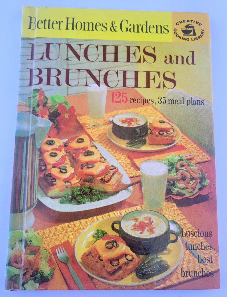 Mittagessen und Brunch Better Homes & Gardens Kochbuch 125 Rezepte 35 Speisepläne 1963 Bild 1