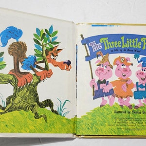 Vintage Childrens Books Timothy Tinker The Three Little Pigs I Know What a Farm Is image 6